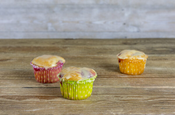 Joghurt-Cupcakes-Muffins-Süßwaren Jacek Placek ist ein Synonym für den Geschmack hausgemachter Kuchen aus Naturprodukten.