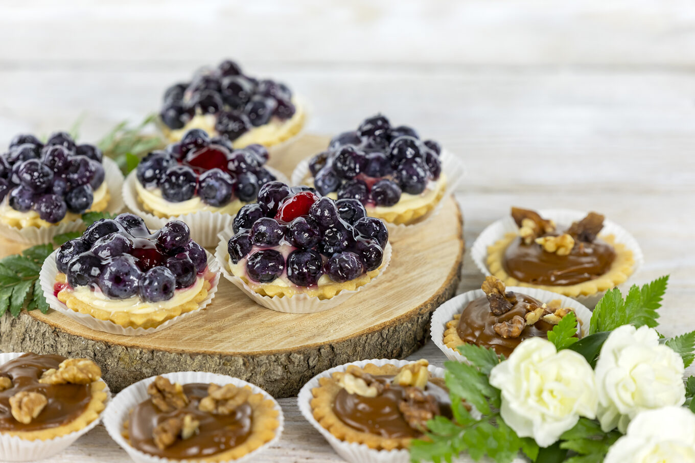 mini tarts Cukiernia Jacek Placek is synonymous with the taste of homemade cakes made from natural products.