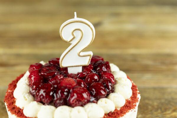 number 2 cake candle Cukiernia Jacek Placek is synonymous with the taste of homemade cakes made from natural products.