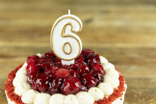 cyfra 6 świeczka na tort Cukiernia Jacek Placek to synonim smaku domowych ciast z naturalnych produktów.