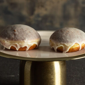 Mini doughnut with advocaat