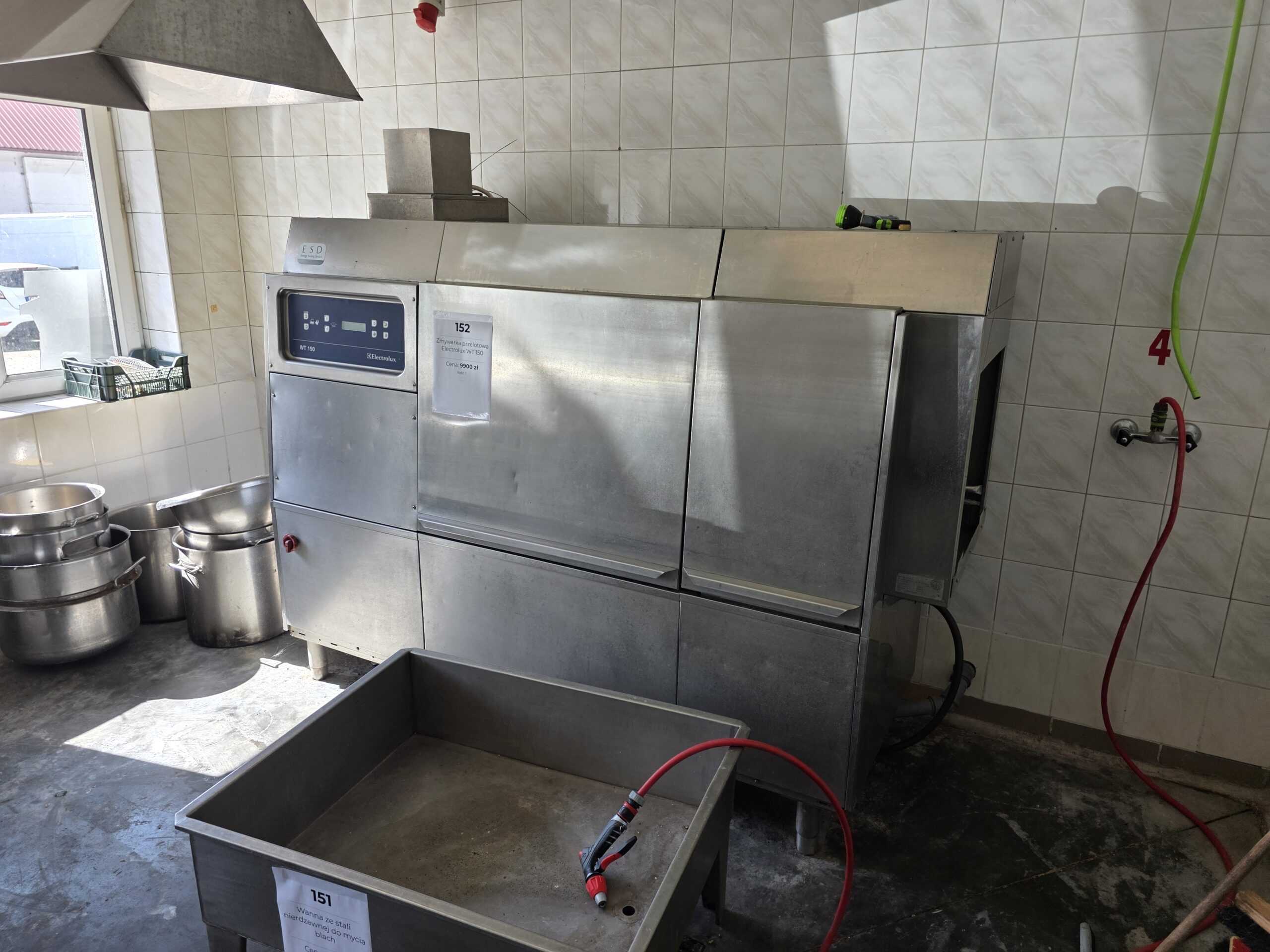 Zmywarka przelotowa Electrolux WT 150 - obrazek 9